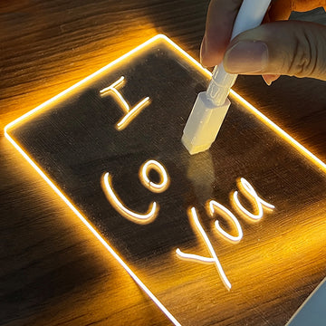 Creative Note Board – Creative LED Light for Messages and Decoration