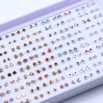 Set of 36 Pairs of Earrings – Style, Color and Shine in one kit!