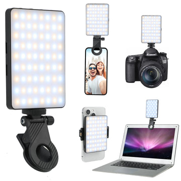 Light Up Every Click with the KAMISAFE M15 LED Selfie Light!