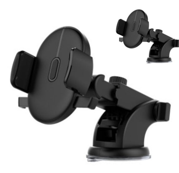 Car Phone Holder – Long Telescopic Rod with Dashboard Suction Cup