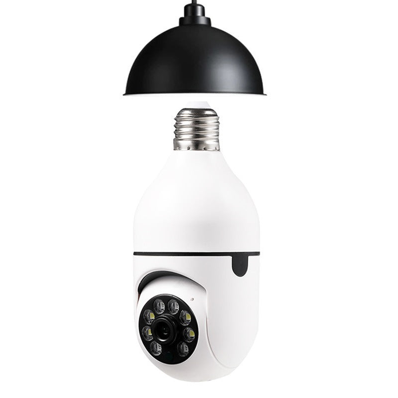 1080P Wi-Fi Light Bulb Camera – 360°, Color Night Vision, Two-Way Audio and Smart Alarm
