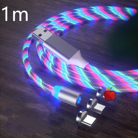 Magnetic Cable with LED – Fast Charging and Smart Design
