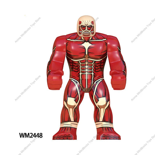 Attack on Titan Minifigure Set – Building Blocks