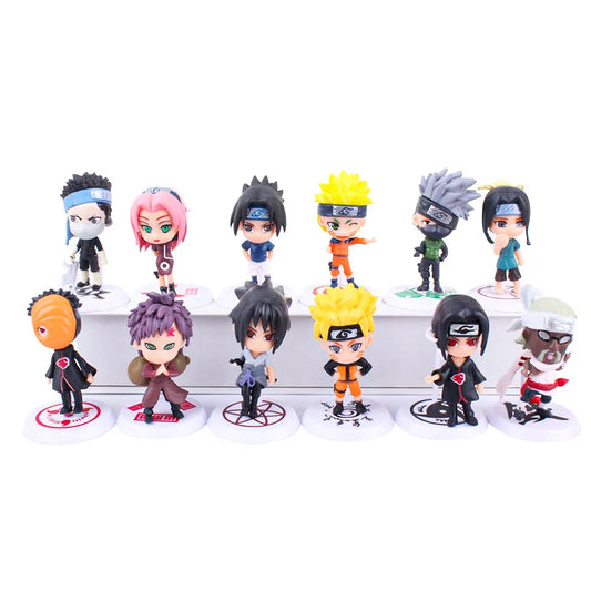 Naruto 6-Piece Minifigure Set – Collectibles