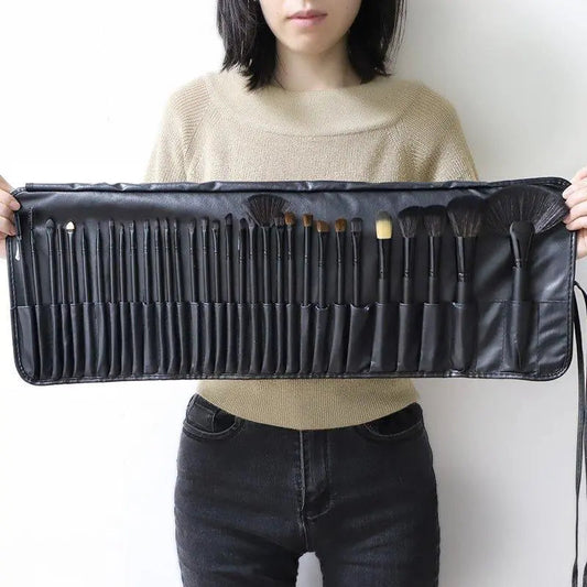 Professional Makeup Brush Kit with Elegant Case