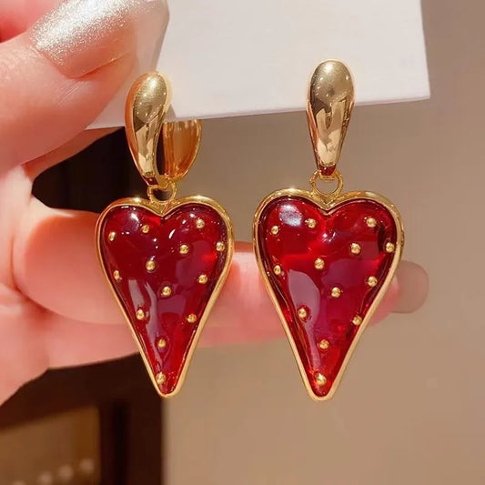 Women's Baroque Strawberry Earrings – Style, Romance and Originality!