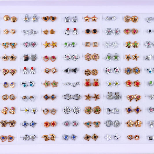 Set of 36 Pairs of Earrings – Style, Color and Shine in one kit!