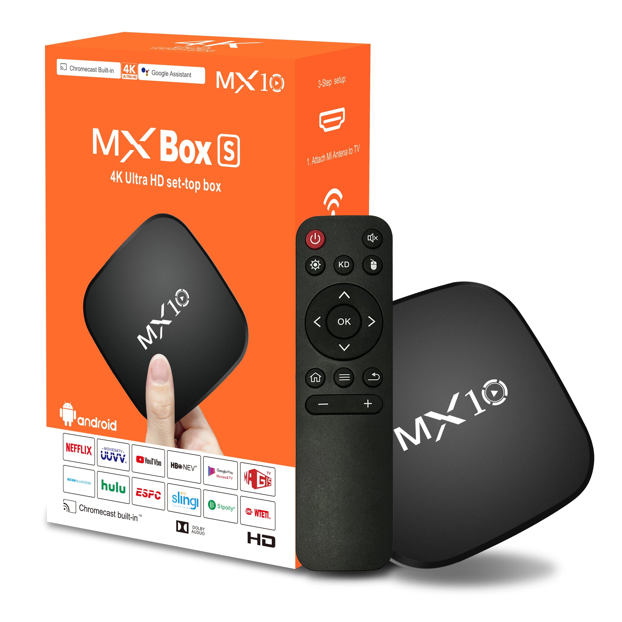 MX10 Mini Android TV Box – Smart 4K Entertainment