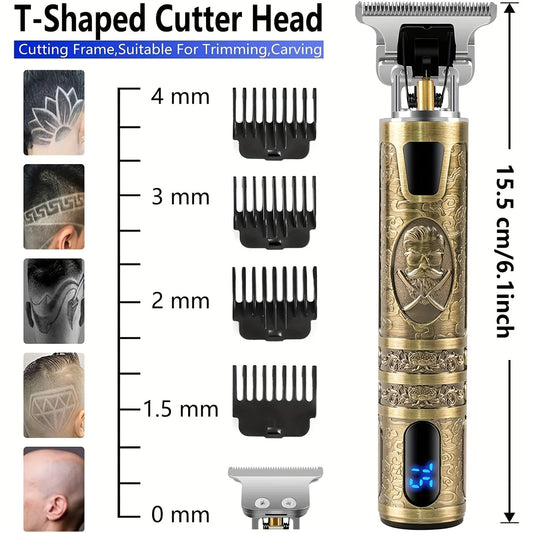 KIKIDO Professional Hair Clipper with LCD Display – Power, Precision and Style in Your Hands!